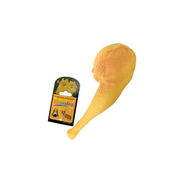 Πλαστικό παιχνίδι σκύλου μπούτι κοτόπουλο 19cm [10501660]